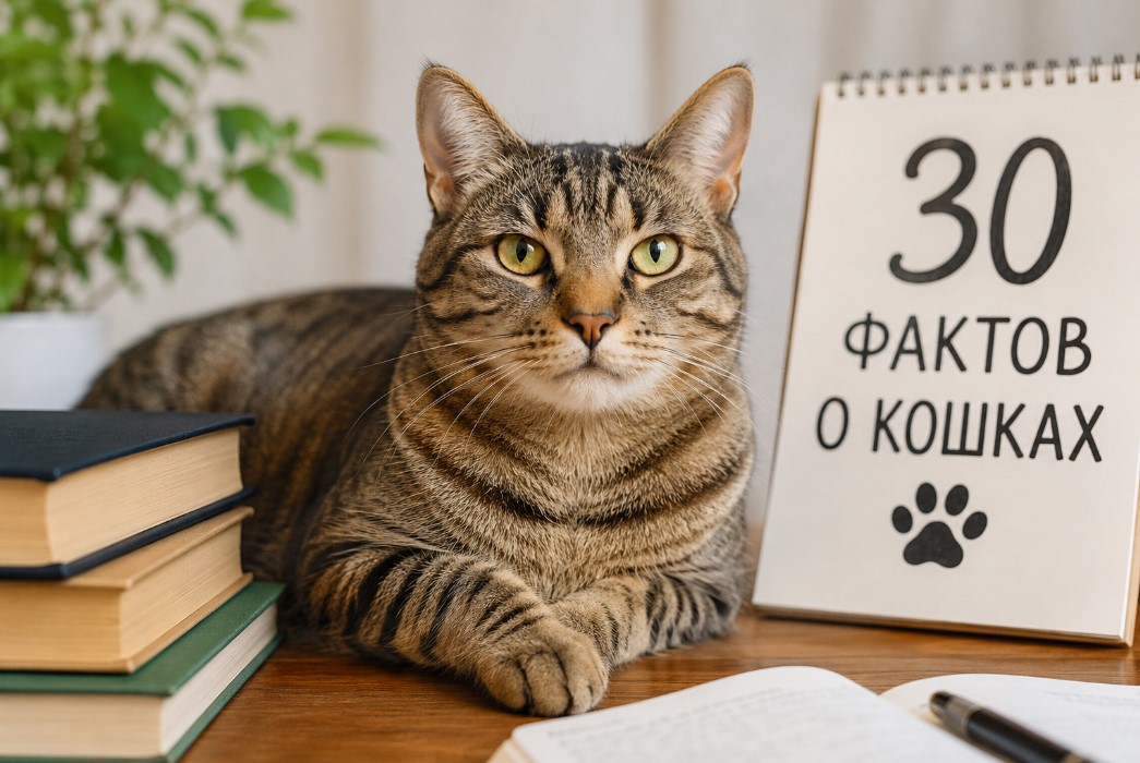 30 фактов о кошках